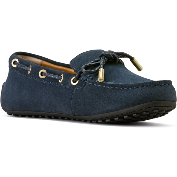 2026 Ariat Womens Margot Driving Moccasion Shoe 10074230 - Navy Suede